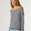 Gestreifter Strickpullover Gestreifter Strickpullover