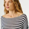 Gestreifter Strickpullover Gestreifter Strickpullover