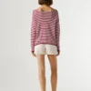 Gestreifter Strickpullover Gestreifter Strickpullover