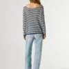 Gestreifter Strickpullover Gestreifter Strickpullover