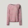 Gestreifter Strickpullover Gestreifter Strickpullover