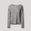 Gestreifter Strickpullover Gestreifter Strickpullover