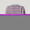 Gestreifter Strickpullover