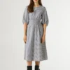 Gestreiftes Maxikleid