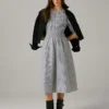 Gestreiftes Maxikleid