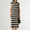 Gestreiftes Midikleid Gestreiftes Midikleid