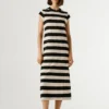 Gestreiftes Midikleid Gestreiftes Midikleid