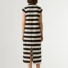 Gestreiftes Midikleid Gestreiftes Midikleid
