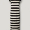 Gestreiftes Midikleid Gestreiftes Midikleid