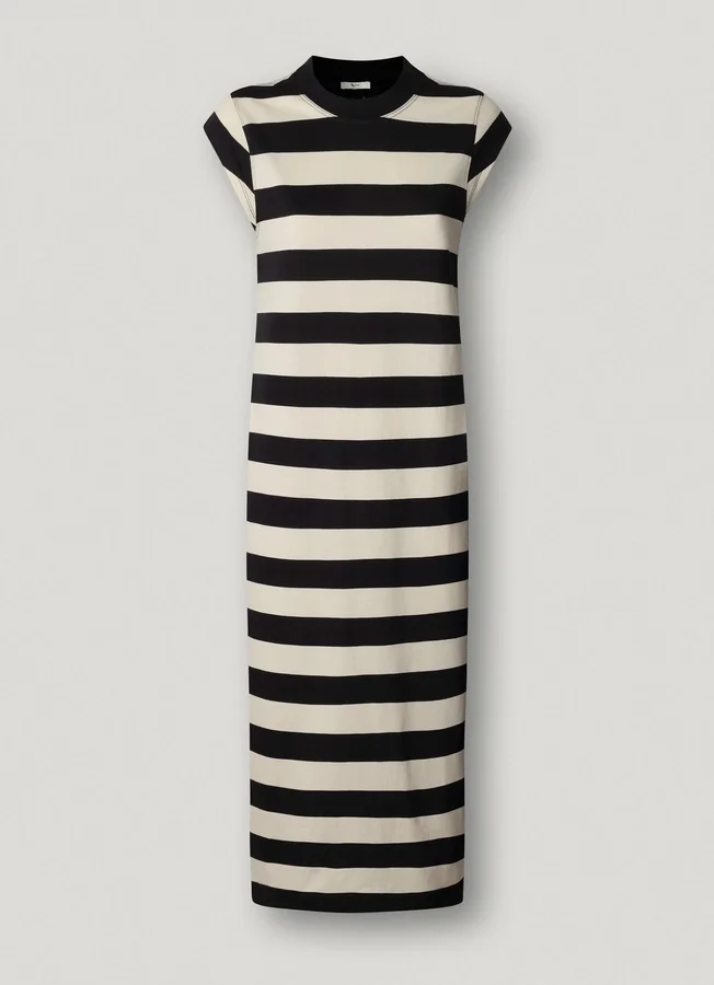 Gestreiftes Midikleid Gestreiftes Midikleid