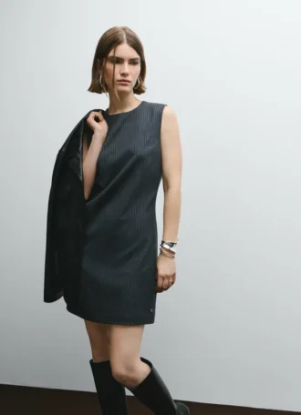 Gestreiftes Minikleid