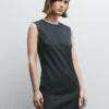 Gestreiftes Minikleid
