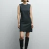 Gestreiftes Minikleid