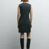 Gestreiftes Minikleid