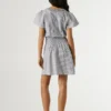 Gestreiftes Minikleid