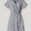 Gestreiftes Minikleid