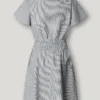 Gestreiftes Minikleid