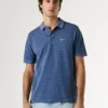 Gestreiftes Piqué-Poloshirt
