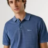 Gestreiftes Piqué-Poloshirt