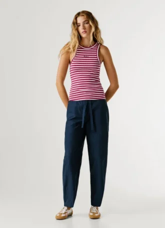 Gestreiftes Rippshirt