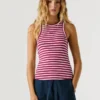 Gestreiftes Rippshirt