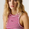 Gestreiftes Rippshirt