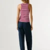 Gestreiftes Rippshirt