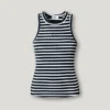 Gestreiftes Rippshirt