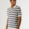 Gestreiftes Strick-Polo Gestreiftes Strick-Polo