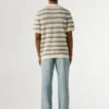 Gestreiftes Strick-Polo Gestreiftes Strick-Polo
