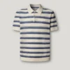 Gestreiftes Strick-Polo Gestreiftes Strick-Polo