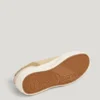 Goldene Sneaker mit Animal-Print-Details