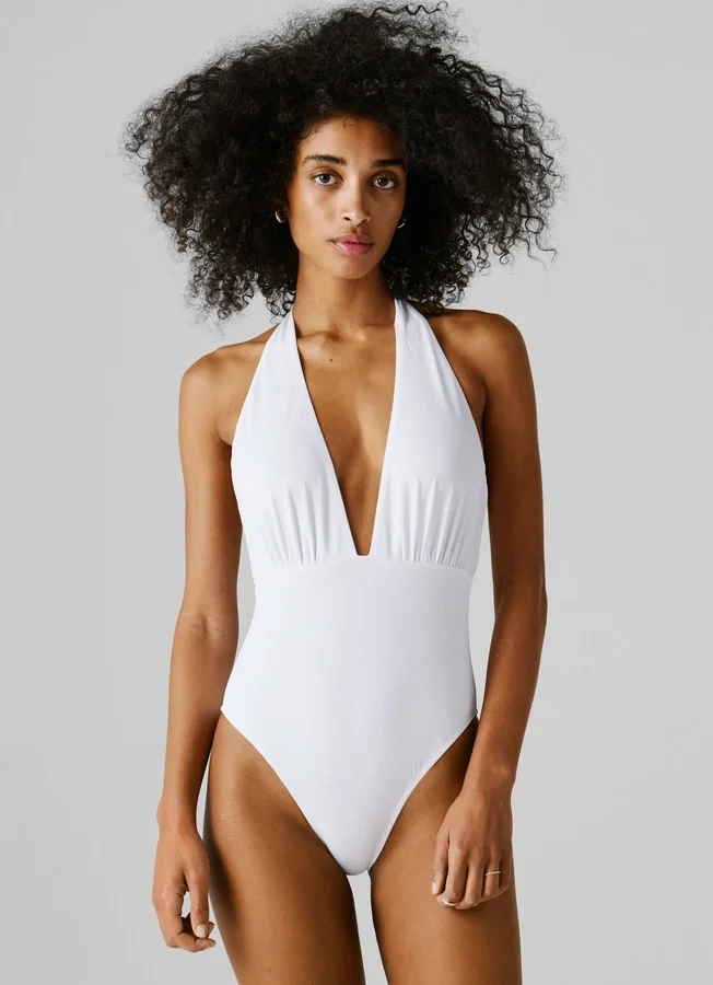 Halter-Badeanzug Halter-Badeanzug