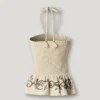 Halter-Top aus Leinen