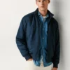 Harrington-Jacke mit hohem Kragen Harrington-Jacke mit hohem Kragen