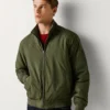 Harrington-Jacke mit hohem Kragen Harrington-Jacke mit hohem Kragen