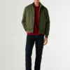 Harrington-Jacke mit hohem Kragen Harrington-Jacke mit hohem Kragen