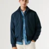 Harrington-Jacke mit hohem Kragen Harrington-Jacke mit hohem Kragen
