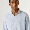 Hemd mit geometrischem Print in Regular Fit Hemd mit geometrischem Print in Regular Fit