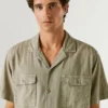 Hemd mit Kubanerkragen Hemd mit Kubanerkragen