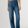 High-Rise-Jeans in lockerer Passform – Addison