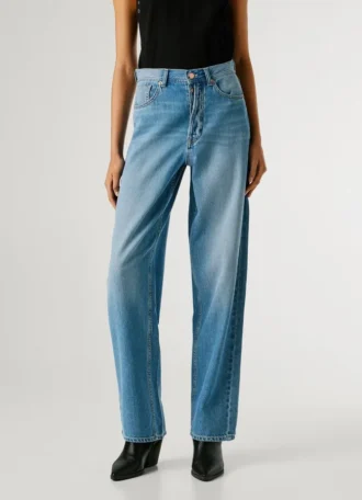High-Rise-Jeans in lockerer Passform – Addison