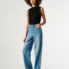 High-Rise-Jeans in lockerer Passform – Addison