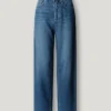 High-Rise-Jeans in lockerer Passform – Addison