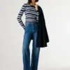 High-Rise-Jeans mit geradem Schnitt – Lexa