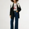 High-Rise-Jeans mit geradem Schnitt – Lexa
