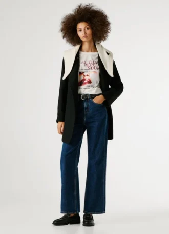 High-Rise-Jeans mit geradem Schnitt – Lexa