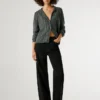 High-Rise-Jeans mit geradem Schnitt – Lexa