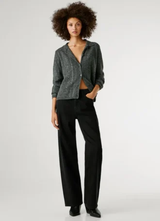 High-Rise-Jeans mit geradem Schnitt – Lexa