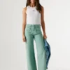 High-Rise-Jeans mit geradem Schnitt – Lexa